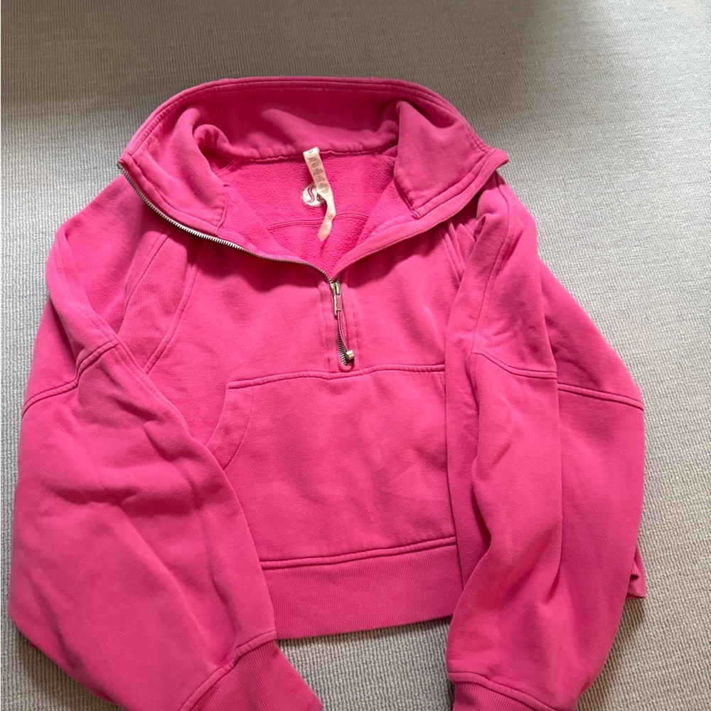 Lululemon Sonic pink oversized scuba